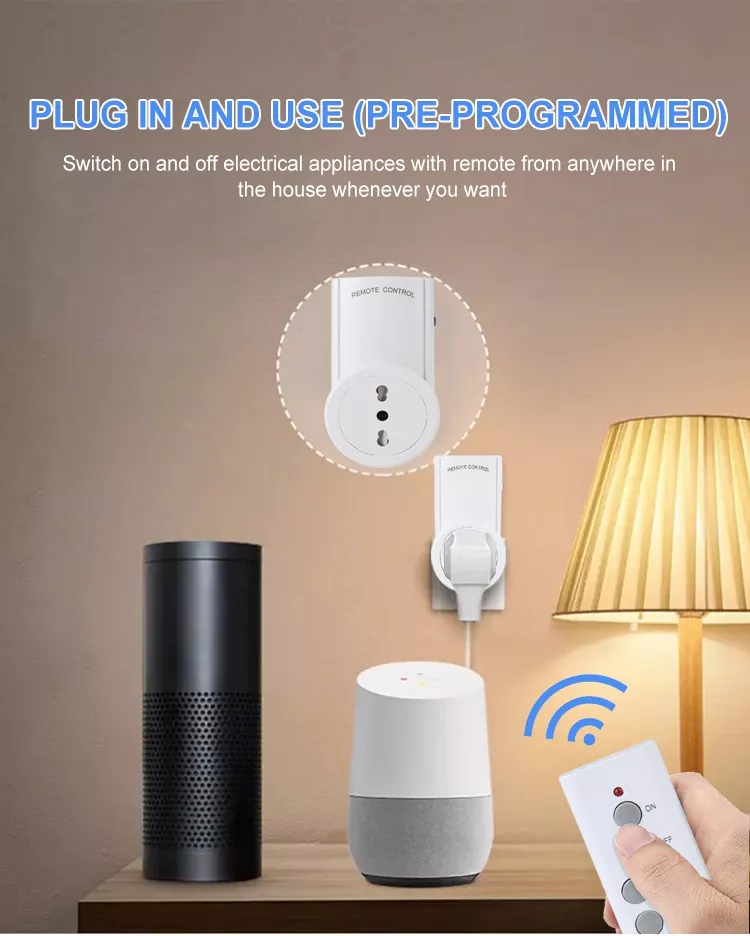 Wireless Control Long Range ITA Remote Control Socket Wireless Control Long Range ITA Remote Control Socket